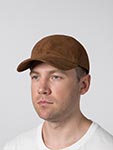Бейсболка STETSON арт. 7717401 BASEBALL CAP GOAT SUEDE (коньячный)